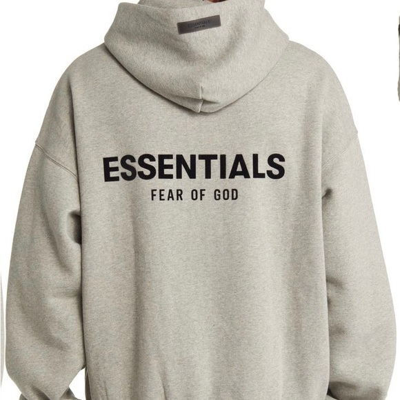 Fear of God Essentials Dark Oatmeal size Men Small Medium *NWT* - Picture 7 of 8